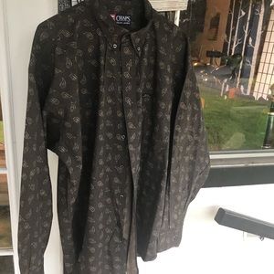 CHAPS casual long sleeve cotton shirt